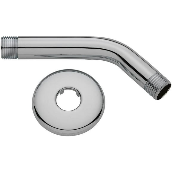 Glacier Bay 6 in. Shower Arm in Chrome, Model 3075-501