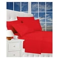 thumbnail image 2 of Luxurious Bed Sheets Celine Linen 1800 Thread Count Egyptian Quality Wrinkle Free 4-Piece Sheet Set with Deep Pockets 100% Hyp, 2 of 3