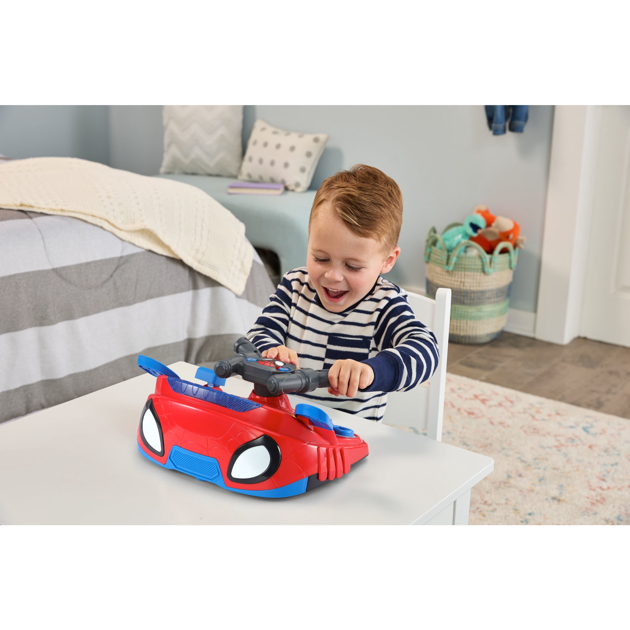 VTech® Spidey and His Amazing Friends Spidey to the Rescue Driver; Interactive Toy for Kids,  Ages 3-6 Years Old