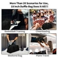 thumbnail image 5 of Small Gym Bag 18 inch Carry On Duffel Bag for Weekender Travel, 5 of 7