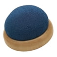 thumbnail image 3 of Cloth Pin Cushion Insertion Special Wooden Base Holder , Blue, 7cm, 3 of 5