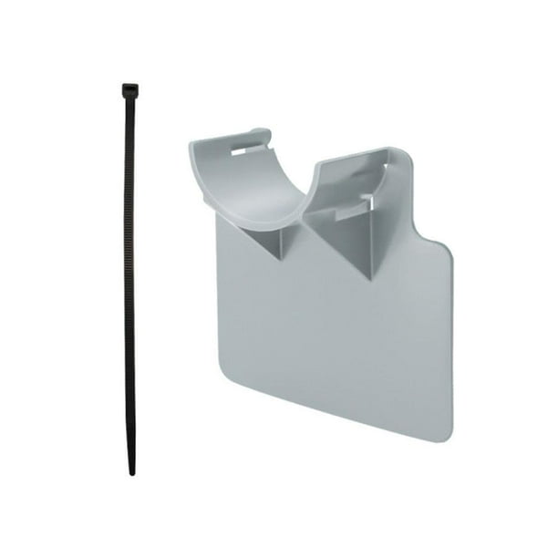 Soporte Montaje Fijación Tubería Piscina Bsvklp Versión Baja Gris