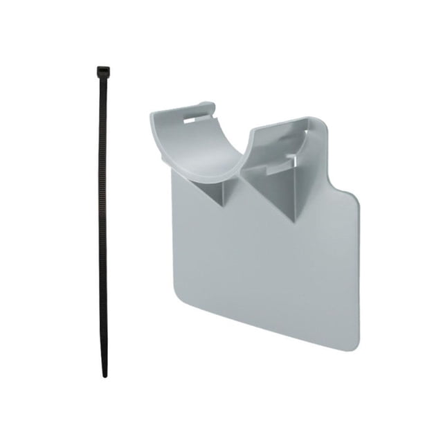 Soporte de montaje de fijación de tubería de piscina de versión baja para Intex Bestway (gris) Likrtyny Para estrenar