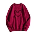 thumbnail image 1 of EQWLJWE Chemisiers d'Été à Manches Longues Mode pour Femmes Imprimé Décontracté T-Shirt à Manches Longues à Col Rond Hauts Vêtements d'Automne pour Femmes, 1 of 3