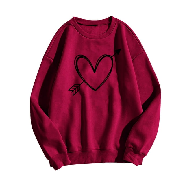EQWLJWE Chemisiers d'Été à Manches Longues Mode pour Femmes Imprimé Décontracté T-Shirt à Manches Longues à Col Rond Hauts Vêtements d'Automne pour Femmes