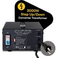 thumbnail image 2 of Transformador convertidor de voltaje ELC Serie T 3000W 110-220V, 2 of 7
