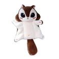 thumbnail image 4 of Llavero de ardilla voladora Salvador peluche realista marrón, 4 of 9