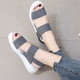 thumbnail image 4 of Minnieouse 1 par de zapatos con correas elásticas, sandalias deportivas de verano, calzado informal transpirable, sandalias, regalos para playa al aire Calzado Gris Größe 36 Minnieouse AP011265-08, 4 of 6