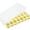 B, variant on 14 Grid Square Ice Cu Be Mo with Lid Silicone Soft Bottom Easy To Demould DIY Homemade I Ce Cube B (Pi /Yellow) 23x9x3cm Packed In Bag Large Ice Tray Large Rubber