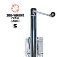 thumbnail image 4 of Bastion Marine Swivel Mount Trailer Jack Single Wheel 1000 lbs Capacity Stainless Steel, 4 of 7