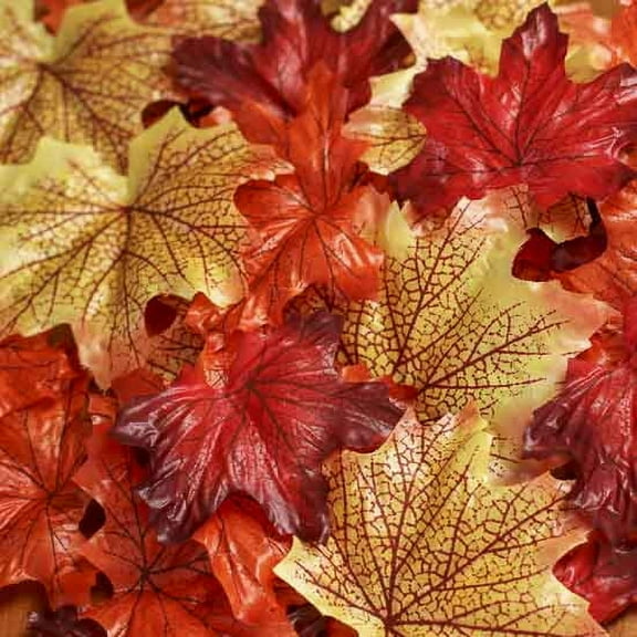 Assorted Autumn Maple Leaves by Factory Direct Craft: Bring the Vibrant Hues of Fall Indoors