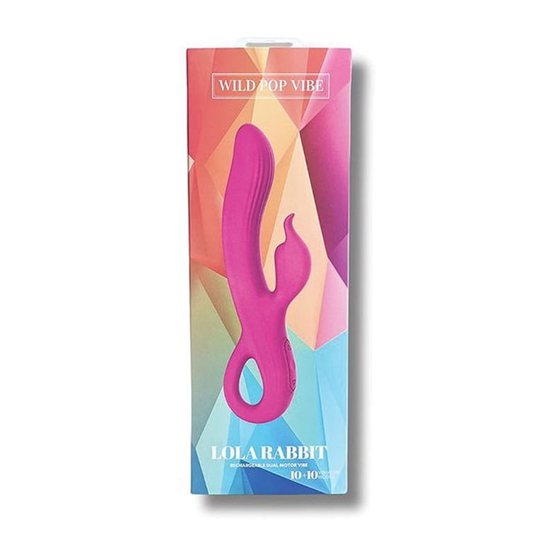 Wild Pop Vibe Lola Rabbit Dual Vibrator - Pink - Walmart.com