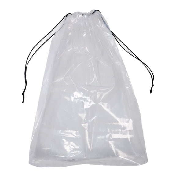 Niceauty Clear Storage Bags Drawstring Organizers Transparent Water Resistant Bags for Sports Concerts and Everyday Use
