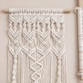 thumbnail image 5 of Colgante de pared de macramé de 35 x 75 cm, estilo bohemio, elegante, geométrico, tejido, decoración navideña, para un hermoso apartamento, dormitorio y decoración, 5 of 5