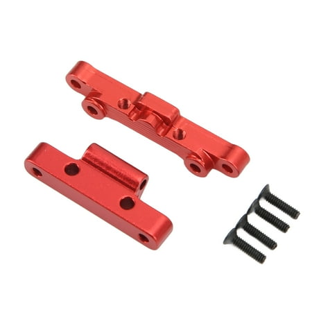 

1/18 RC Car Swing Arm Seat High Strength Wear Resistant 1/18 RC Suspension Bracket For HBX Off Road Vehicles Red