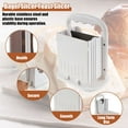 thumbnail image 4 of HLONK Bagel Slicer Stainless Steel Bagel Cutter Slicer Multifunctional Bagel Cutter with Sturdy Base Safety Home Bread Slicer for Kitchen Bagels Toast Bread, 4 of 11