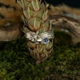 thumbnail image 4 of Unisex Fashion Alloy Fox Ring with Artificial Gem Inlay Electroplated Finish Retro Design Statement Jewelry Gift, 4 of 4