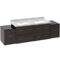 thumbnail image 1 of Imaginations Américaines 76 po W Vanity Set Gris, 1 of 1