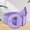 thumbnail image 6 of Fvsianol Women Waist Belt Dress Waistband Waist Belt Retro Bohemian Wide Handmade Pin Buckle Adjustable Clothing Accessories Women Pants Belt, 6 of 8