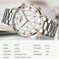 thumbnail image 4 of Nibosi New Men Watch Waterproof Top Brand Luxury Quartz Watch Men's Sports Fashion Casual Business Watch Relogio Masculino - Quartz Wristwatches, 4 of 7