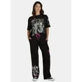 thumbnail image 2 of Hocus Pocus Women’s Graphic Print Sweatpants, Sizes XXS-XXL, 2 of 5