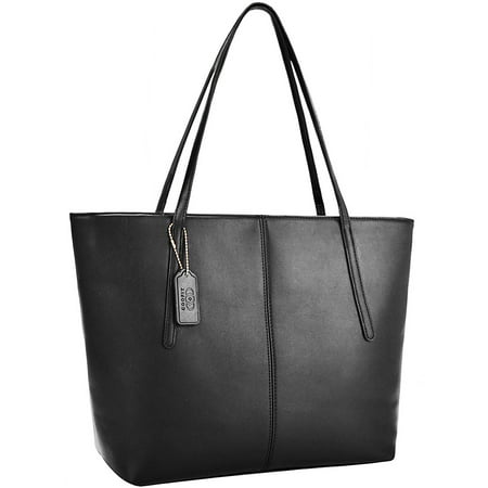 Womens Handbags, Coofit Waterproof  Large Capacity Faux Leather Shoulder Bag Purse Tote Bag Hobo Bag for Girls Women Ladies
