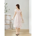 thumbnail image 7 of Doll neck shows thin floral dress, 7 of 7