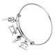 thumbnail image 2 of Pulsera de acero inoxidable para mujer Costura Máquina Charm Pulsera Joyería, 2 of 4