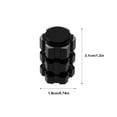 thumbnail image 2 of Ounissouiy Conector hexagonal actualizado, combinador de rueda de coche RC, adaptador de vehículos de juguete, reemplazo de decoración Exterior Kits de construcción modelo Negro, 2 of 6