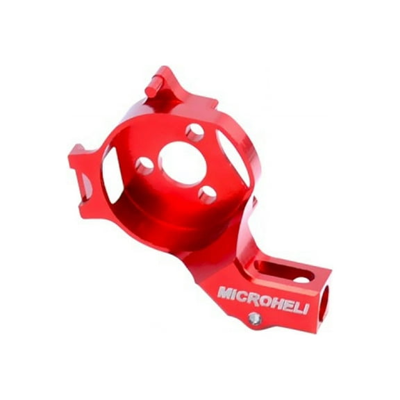 Microheli Aluminum Tail Motor Mount (RED) - BLADE MCPX BL2