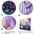 thumbnail image 3 of Designart "Celestial Charm II" Abstract Collages Canvas Print, 3 of 5