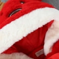 thumbnail image 4 of Fnochy Nightmare Before Christmas, Toddlers Baby Grils Cute Ear Button Windproof Thick Plush Fleece Warm Jacket, 4 of 5