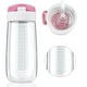 thumbnail image 3 of Botella deportiva Tritan a prueba de fugas para niños con pajita y tapa abatible, diseño adorable para niñas y niños, apta para niños, 500 ml, sin BPA, 3 of 6