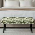 thumbnail image 5 of XYZCANDO Washable Stretch Bench Seat Cover for Living Room Bedroom, Polyester Spandex Elastic Band Chair Seat Protector Cover with Breathable, 5 of 9