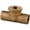 Brass, variant on Copper Pipe Fitting, Female Tee, 1/2 x 1/2 x 1/2-In.