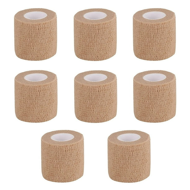 "8 Rolls Self Adhesive Bandage Wrap, Athletic Elastic Cohesive Bandage