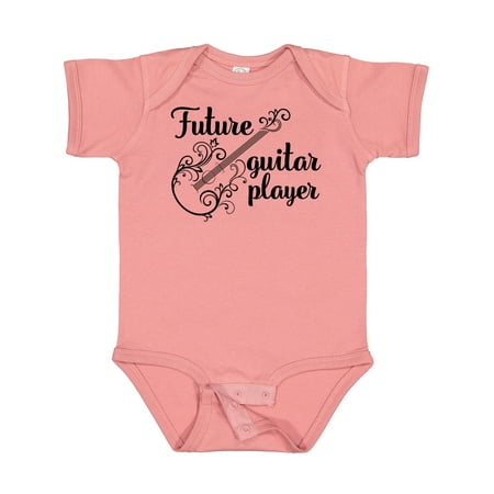 

Inktastic Guitar Player Future Guitarist Gift Baby Girl Bodysuit