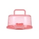 thumbnail image 1 of Matsuzay Caja de almacenamiento de pasteles con asa Favor Cajas de postres de pan Caja de embalaje de pasteles de tarta de huevo para Herramientas y accesorios para hornear Rosa, 1 of 6