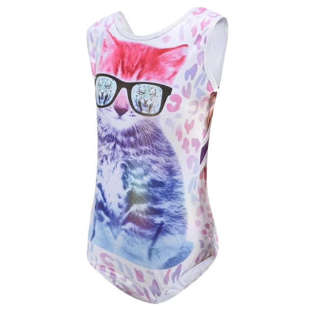 Traje de baño para niñas, traje de baño, ropa de playa, ropa de baño estampada de moda, trajes de baño para niños 8 yardas