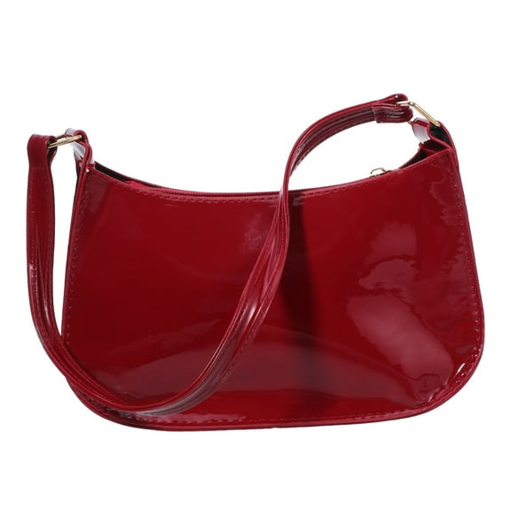ELAYARD top handle shoulder bag for women minimalist red shoulder purse 1Pack