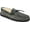 Grey, variant on Minnetonka Men's Suede Sheepskin Hardsole Moc Slipper
