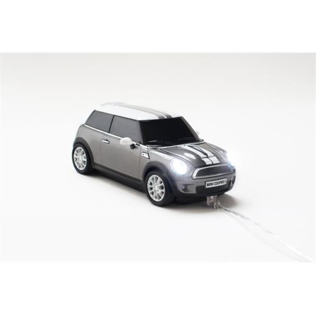 Click Car Ccm660417 4 9 Ft Mini Cooper Wired Mouse Dark Silver Qty