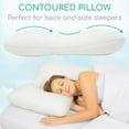 thumbnail image 4 of Xtra-Comfort Orthopedic Neck Support Pillow – Shaped High-Density Memory Foam for Posture & Spine Alignment, 4 of 9