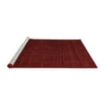 thumbnail image 2 of Ahgly Company Machine Washable Indoor Square Abstract Red Modern Area Rugs, 8' Square, 2 of 4