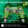 thumbnail image 3 of Wireless 2.4G Bluetooth Handle Controller for PS3 Dual Vibration Motor Long Battery Life Multi-Color Compatible with Multi-Platform, 3 of 4
