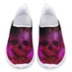thumbnail image 1 of Zapatos casuales con estampado de calavera clásica y sexy para mujer, zapatos planos deportivos para exteriores, zapatos de malla transpirables y cómodos para verano y otoño, 1 of 5