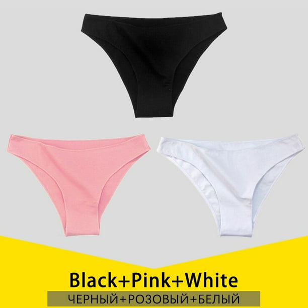 unids set de bragas de algodon para mujer S 3XL ropa interior femenina de talla grande calzoncillos de Color solido ropa interior bragas de algodon para mujer lenceria Tan Jianjun unisex Bodega Aurrer...