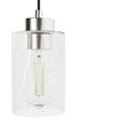 thumbnail image 4 of Hunter - Hartland 3-light Brushed Nickel, Small Cluster Light, Dimmable, Transitional Style, Round Shaped, for Bedrooms, Dining, Living Rooms - 13062, 4 of 7