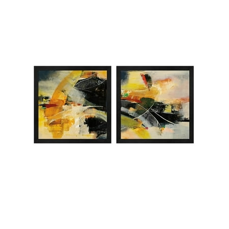 Rainbow Accents Cruiser Center - Metaverse Jan Griggs 'End of the Rainbow' Framed Art (Set of 2)
