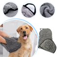 thumbnail image 3 of Pet Absorbent Towel - Blue&White Quick-Drying Towel for Dogs Cats, Soft Skin-Friendly Pet Bath, Dur-able Reusable Dog Drying for Home Cat Shops (Yellow), 3 of 9